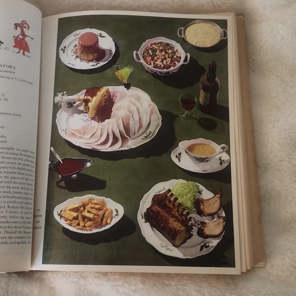 Vintage 850 Page Italian Cookbook Hardcover - Picture 5 of 8